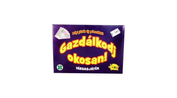 Gazdálkodj okosan – új pénzes kiadás, doboz