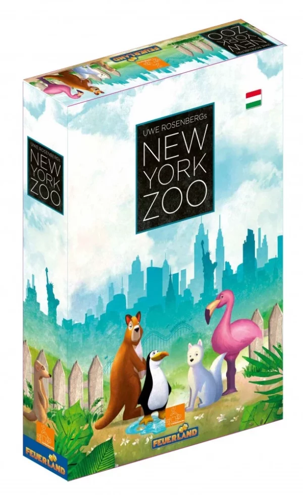New York Zoo társasjáték – doboz