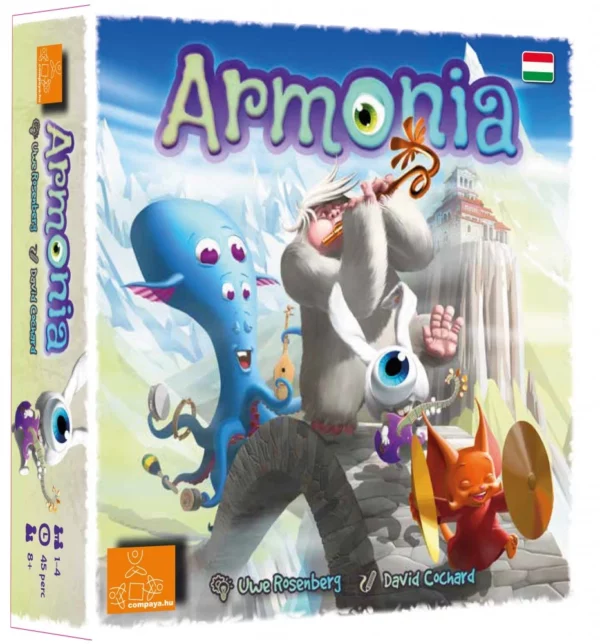 Armonia társasjáték – doboz