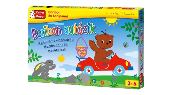 Boribon autózik társasjáték
