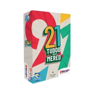 21 Tudod vagy mered? társasjáték doboza – partijáték barátoknak