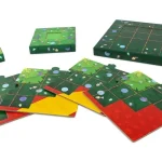 Hupp a pelyhes társasjáték játéktér felállítva – a játék menete közbeni elrendezés