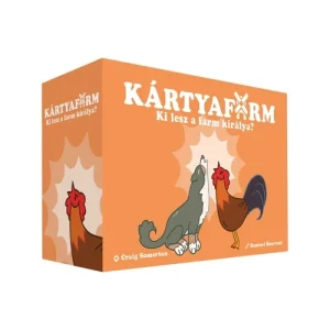 Kártyafarm társasjáték doboza – Ki lesz a farm királya?