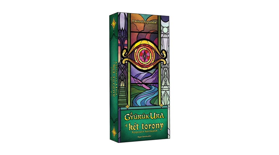 A Gyűrűk Ura – A két torony társasjáték doboza