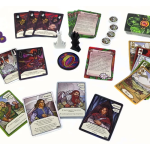 A Gyűrűk Ura – A két torony kártyák és játékelemek