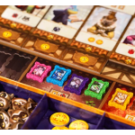 Trónviszály társasjáték jelölők és játékelemek