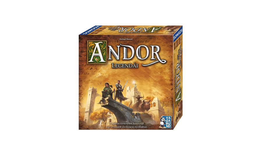 Andor legendái társasjáték doboza
