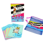 Cica Pizza Taco Gida Sajt Vízálló társasjáték doboz tartalma