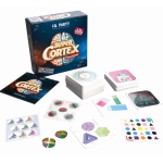 Super Cortex Challenge társasjáték doboz tartalma