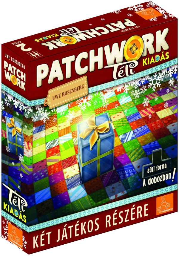 Patchwork Téli kiadás társasjáték doboz
